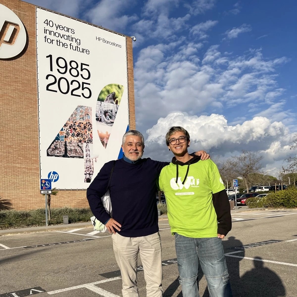 HP HQ, Barcelona — with Prof. Letelier