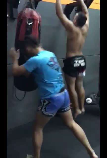 Muay Thai and Brazilian jiu-jitsu
