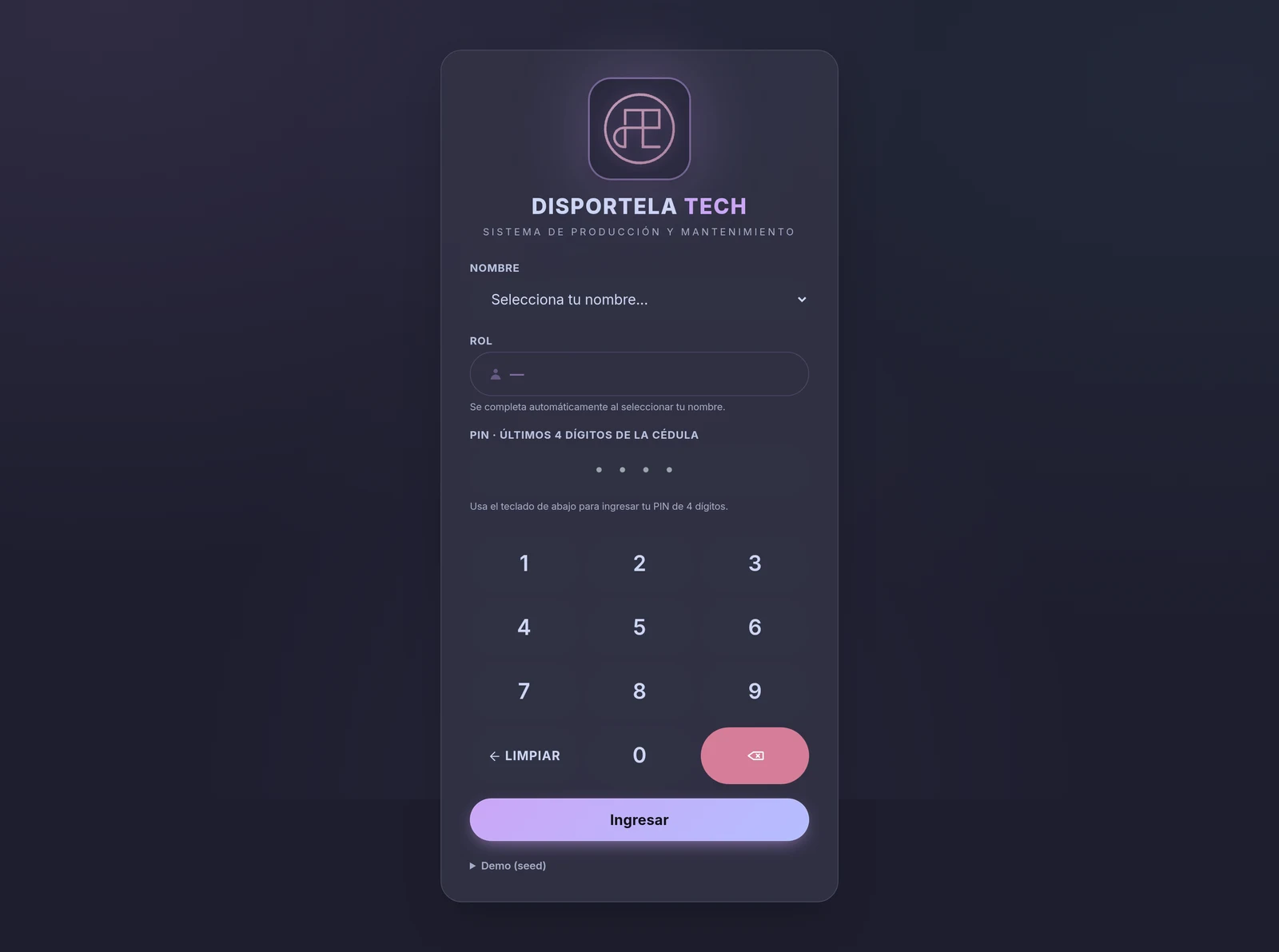 Login